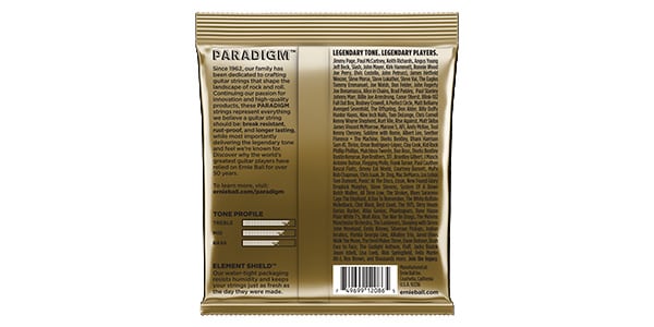 ERNIE BALL ( アーニー・ボール )  / Paradigm 80/20 Bronze AcousticGuitar Strings 12-54画像2