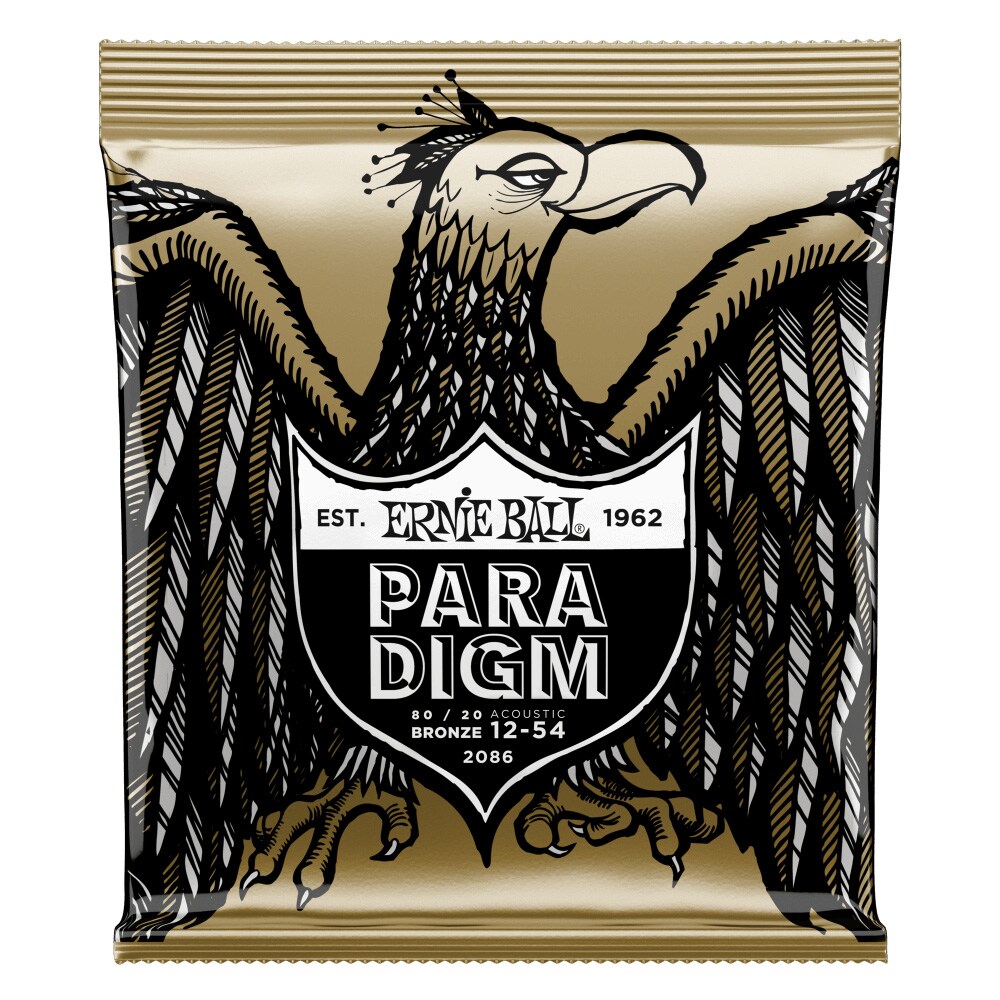 ERNIEBALL/Paradigm 80/20 Bronze AcousticGuitar Strings 12-54