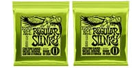 ERNIEBALL Regular Slinky ツインパックセット