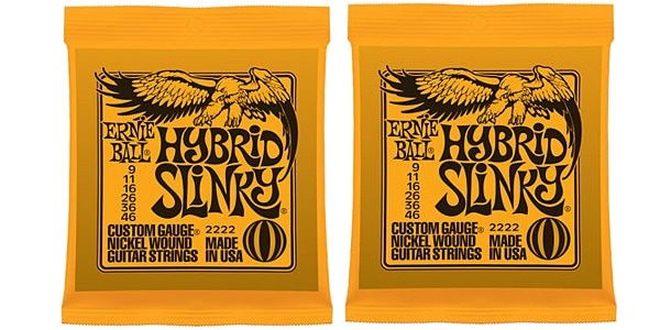 ERNIE BALL ( アーニー・ボール ) / Hybrid Slinky ツインパックセット