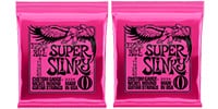 ERNIEBALL Super Slinky ツインパックセット