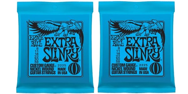 ERNIEBALL/Extra Slinky ツインパックセット