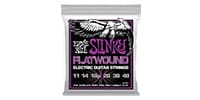 ERNIE BALL / POWER SLINKY FLATWOUND ELECTRIC GUITAR STRINGS 11-48 GAUGE