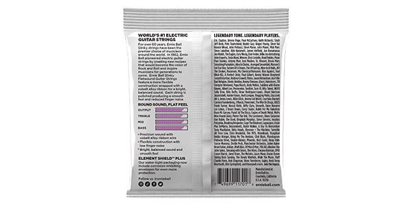 ERNIE BALL ( アーニー・ボール )  / POWER SLINKY FLATWOUND ELECTRIC GUITAR STRINGS 11-48 GAUGE画像2