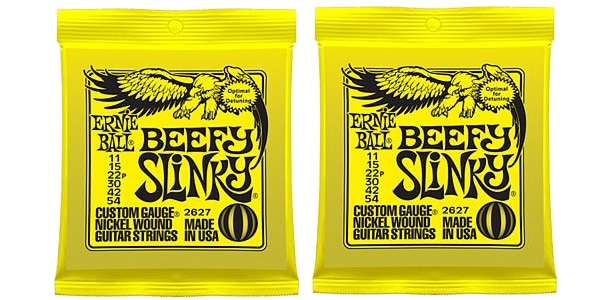 ERNIEBALL/Beefy Slinky ツインパックセット