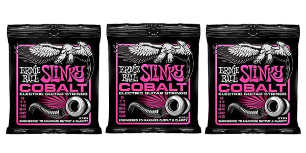 ERNIE BALL / Cobalt Super Slinky #2723、 3パックセット