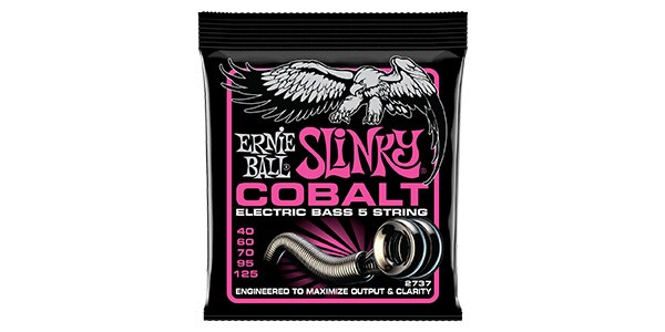 ERNIEBALL/Cobalt Super Slinky 5-String Electric Bass Strings  #2737