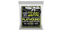 ERNIEBALL REGULAR SLINKY FLATWOUND SHORT SCALE ELECTRIC BASS STRINGS 4