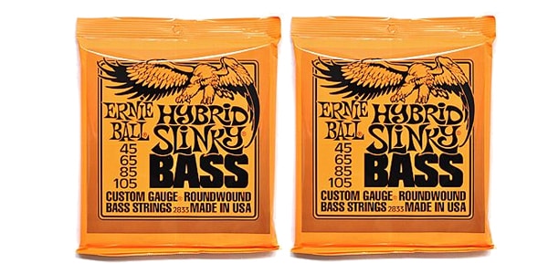 ERNIEBALL/Hybrid Slinky Bass ツインパックセット