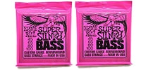 ERNIEBALL Super Slinky Bass ツインパックセット