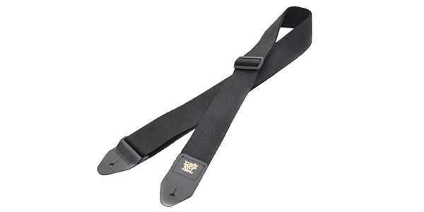 ERNIE BALL ( アーニー・ボール ) / 4037 POLYPRO STRAPS Black 定番ギターストラップ（サウンドハウス販売ページリンク）