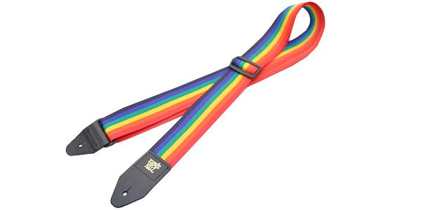 ERNIEBALL/4044 POLYPLO STRAPS Rainbow