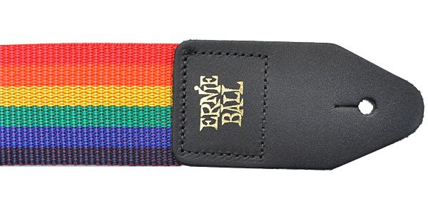 ERNIE BALL / 4044 POLYPLO STRAPS Rainbow 画像2