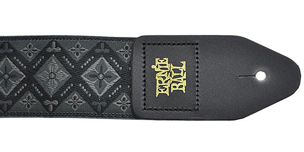 ERNIE BALL ( アーニー・ボール )  / 4093 REGAL BLACK JACQUARD GUITAR STRAP 画像2