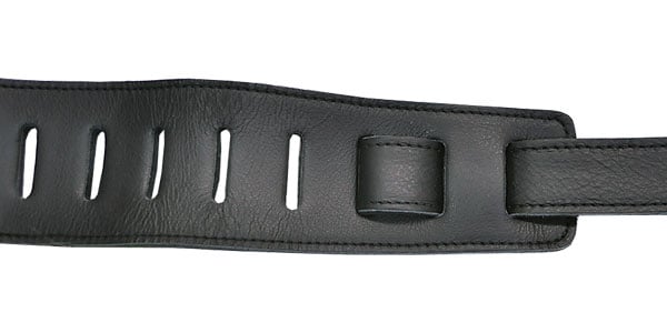 ERNIE BALL / 4137 2.5" ADJUSTABLE ITALIAN LEATHER STRAP WITH FUR PADDING画像3