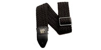 ERNIEBALL 4148 Raven Black Polyspun Strap