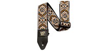 ERNIEBALL 4161 TRIBAL BROWN JACQUARD STRAP