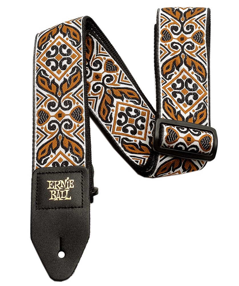 ERNIEBALL/4161 TRIBAL BROWN JACQUARD STRAP