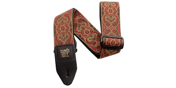 ERNIE BALL ( アーニー・ボール ) / 4162 Crimson Paisley Jacquard Strap