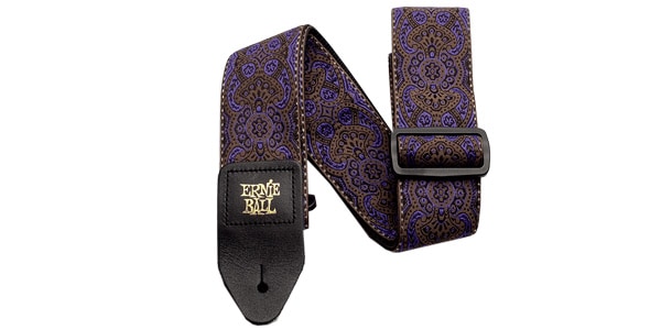 ERNIE BALL ( アーニー・ボール ) / 4164 Purple Paisley Jacquard Strap