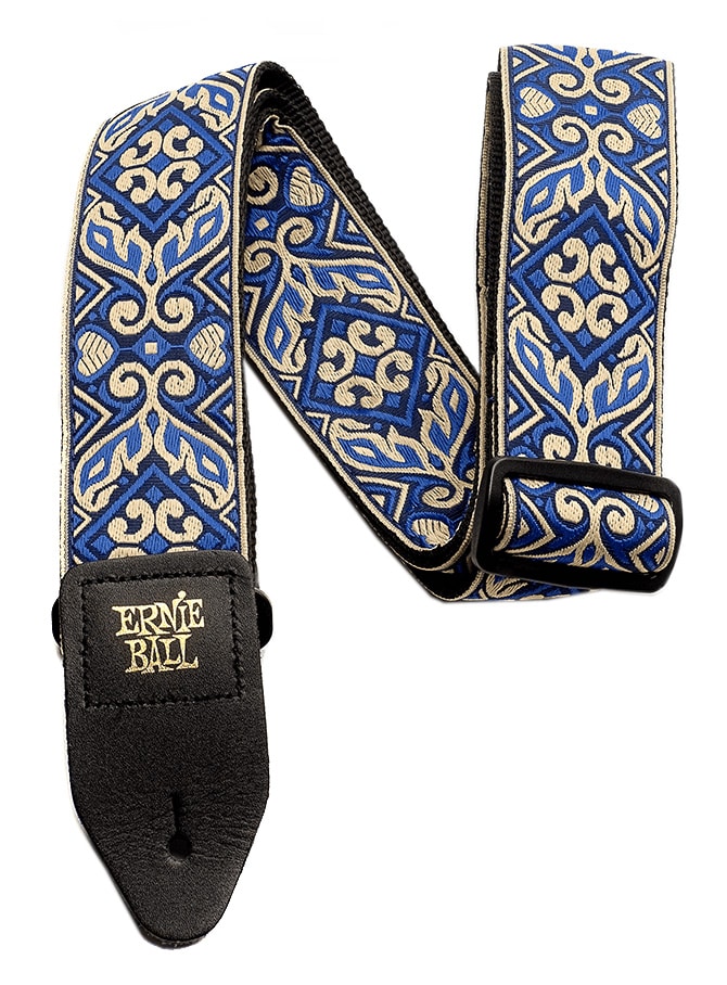 ERNIEBALL/4165 Tribal Blue Jacquard Strap