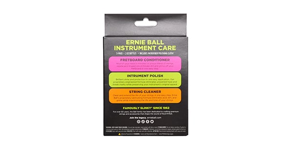 ERNIE BALL ( アーニー・ボール )  / Instrument Care 3-pack w/Microfiber Polish Cloth画像2