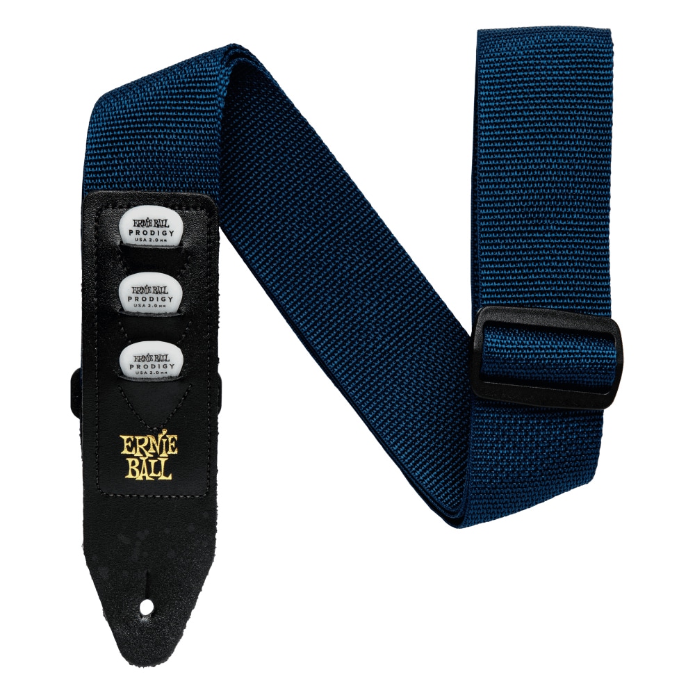 ERNIEBALL/PICKHOLDER STRAP NAVY