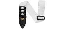 ERNIEBALL PICKHOLDER STRAP WHITE