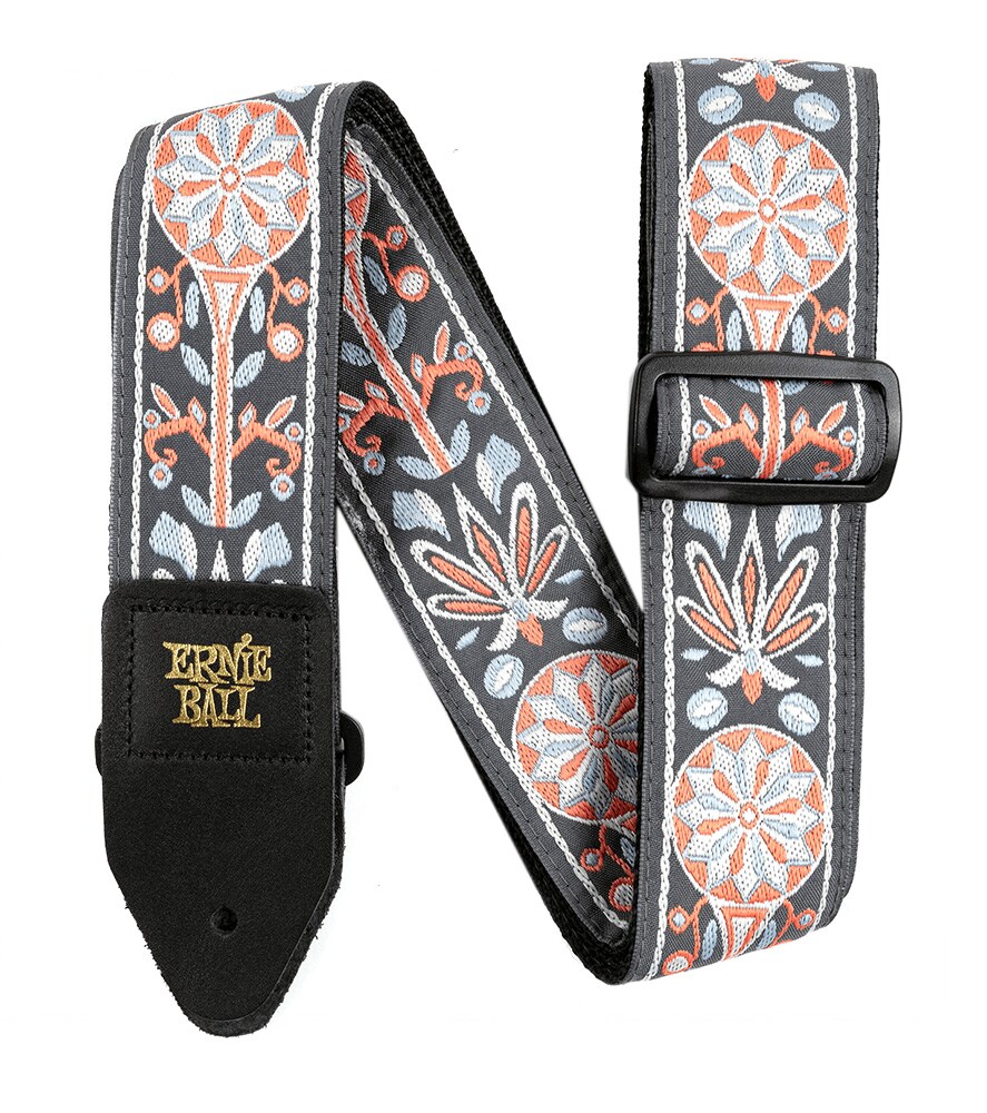 ERNIEBALL/4634 Tangerine Nightmist Jacquard Strap