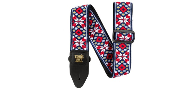 ERNIE BALL ( アーニー・ボール ) / 4639 Taos Fire Red Jacquard Strap