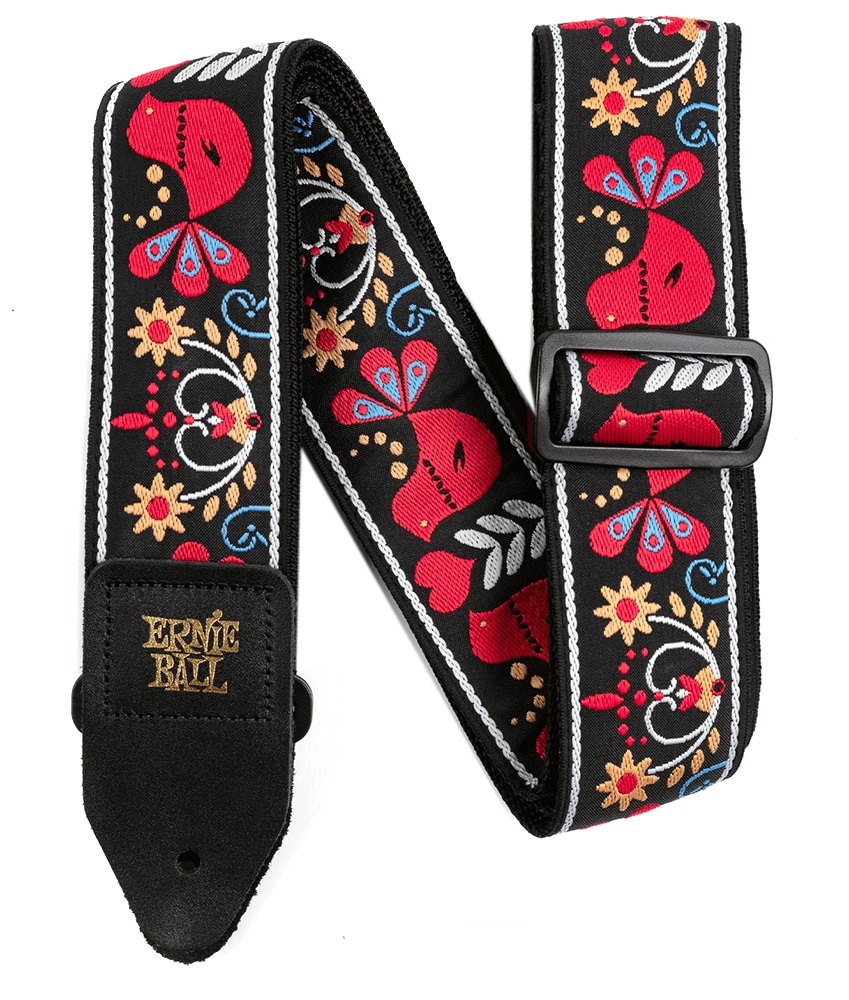 ERNIEBALL/4667 Redbird Rising Jacquard Strap