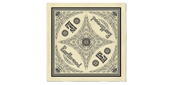 ERNIE BALL ( アーニー・ボール )  / Earthwood 22" x 22" Bandana