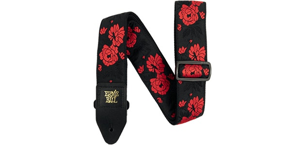 ERNIE BALL / 5335 Tango Rose Jacquard Strap