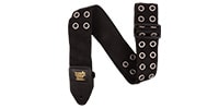 ERNIE BALL / 5397 Premium Guitar Strap Hole Lotta Metal Silver