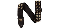 ERNIE BALL / 5398 Premium Guitar Strap Hole Lotta Metal Gold