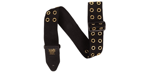 ERNIE BALL ( アーニー・ボール )  / 5398 Premium Guitar Strap Hole Lotta Metal Gold