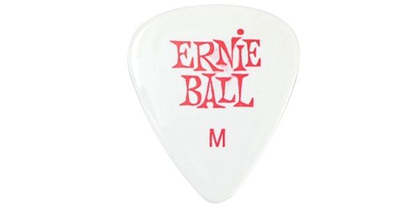 ERNIEBALL/MEDIUM WHITE PICK