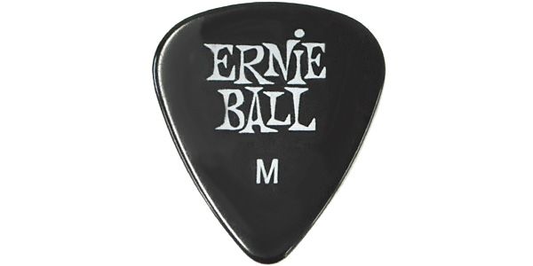 ERNIEBALL/MEDIUM BLACK PICK