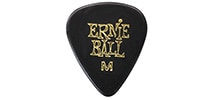 ERNIE BALL / MEDIUM BLACK PICK