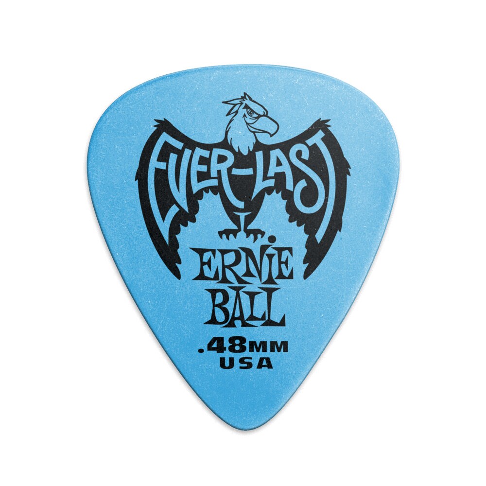 ERNIEBALL/Everlast Guitar Picks Blue 0.48mm