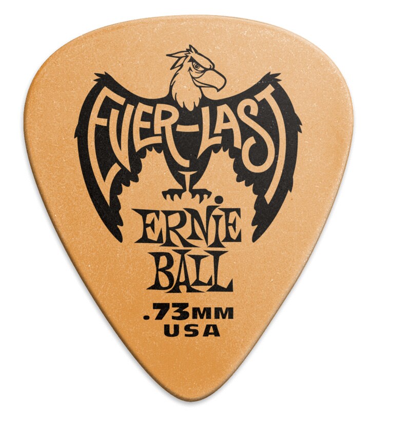 ERNIEBALL/Everlast Guitar Picks Orange 0.73mm