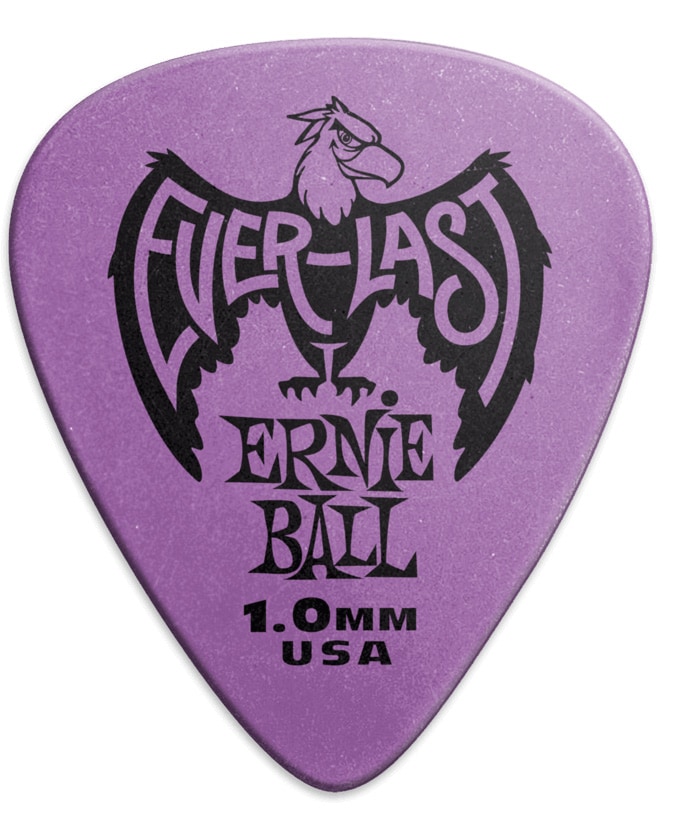 ERNIEBALL/Everlast Guitar Picks Purple 1.00mm