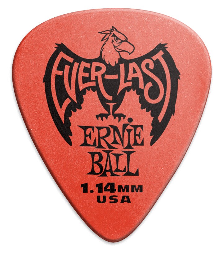 ERNIEBALL/Everlast Guitar Picks Red 1.14mm