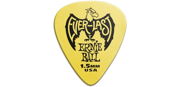 Everlast Guitar Picks Yellow 1.50mm