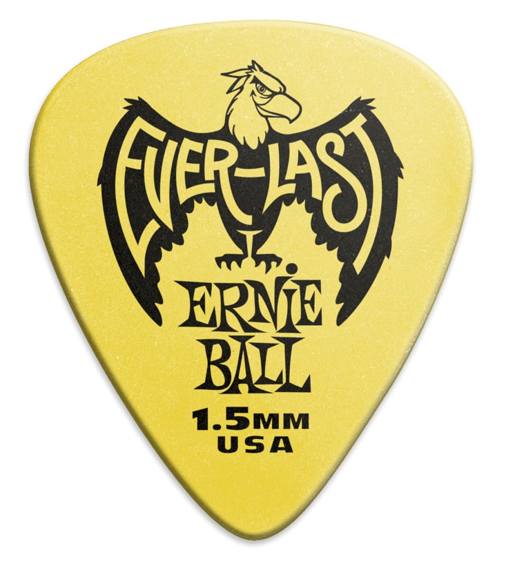 ERNIEBALL/Everlast Guitar Picks Yellow 1.50mm