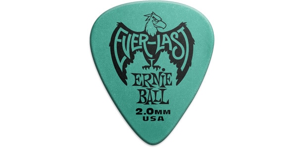 ERNIE BALL ( アーニー・ボール )  / Everlast Guitar Picks Teal 2.00mm