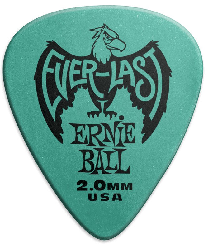 ERNIEBALL/Everlast Guitar Picks Teal 2.00mm