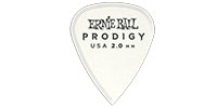 ERNIEBALL Prodigy Pick White Standard 2.00mm