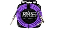 ERNIE BALL / Flex Instrument Cable Straight/Angle 20ft Purple