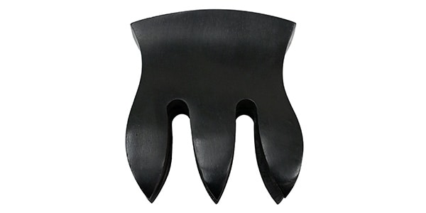 EBONY MUTE / Double Bass Mute, Wavy, 3-Pronged